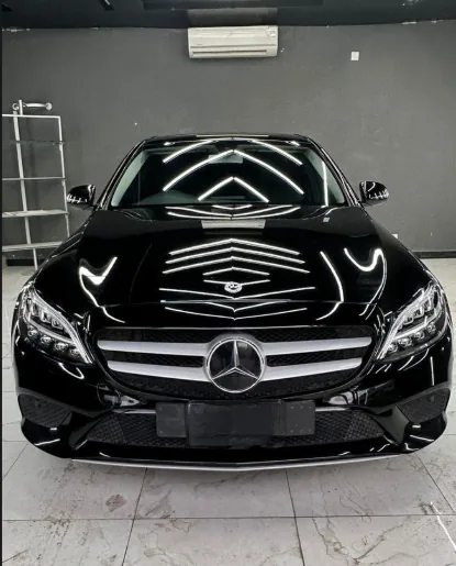 Black Mercedes-Benz C-Class available for premium travel